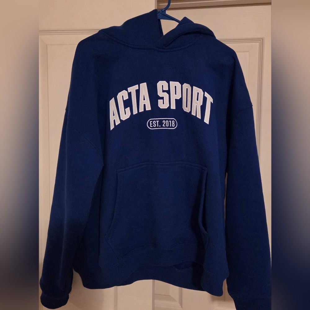 ACTA SPORT Blue Hoodie